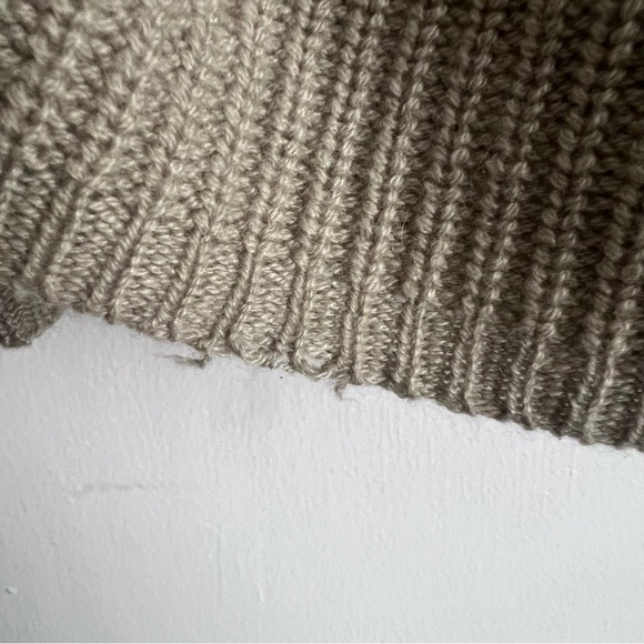 Jenni Kayne Fisherman Cashmere Sweater - Willow - Picture 6 of 10